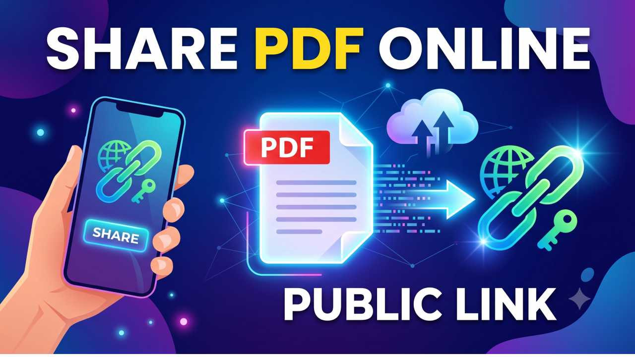 How to Share PDF Files Online With a Public Link?